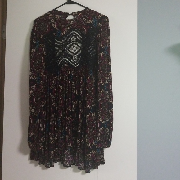 Free People Sweet Thing Tunic Dress. - Picture 3 of 6
